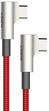 Aukey Cb-Cmd37 Red Oem Nylonowy Kabel Usb C Usb C1M3A60W Pd20V (Cbcmd37Redoem)