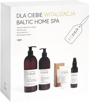 Ziaja Baltic Home Spa Wellness Revitalization Zestaw Upominkowy Do Twarzy Ciała I Włosów