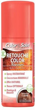 Les 3 Chenes Color&Soin Spray Do Retuszu Odrostów Odcień Miedziany 75ml