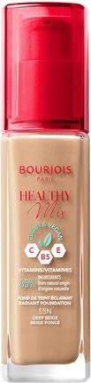 Bourjois Healthy Mix Clean Wegański Podkład Rozświetlający 55 Deep Beige 30 ml