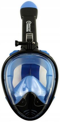 Master Maska Do Nurkowania Snorkelingu Pełnotwarzowa S-M Black (MASB602SMBLACK)