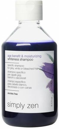 Z. One Concept Srebrny Szampon Keratynowy Do Włosów Simply Zen Age Benefit & Moisturizing Whiteness Shampoo 1000 ml