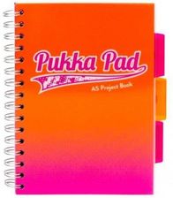 Zdjęcie Kołozeszyt Pukka Pad A5 Fusion Project Book Pomarańczowy - Wielichowo