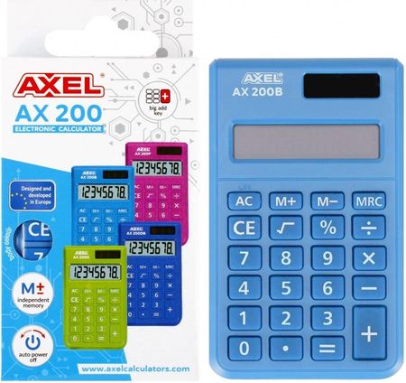 Axel Kalkulator Ax-200B 489997 (STKKAL39)