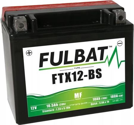 Fulbat Akumulator 10.5Ah 180A FTX12-BS