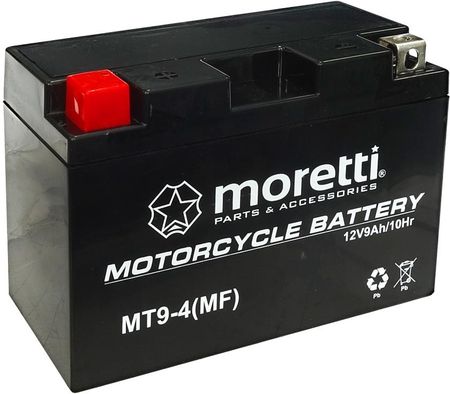 Moretti Akumulator Agm Mt9-4 9Ah 12V Yt9-4 Yt9B AKUMOR042