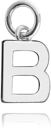 Upominkarnia Srebrny wisiorek mała litera „B”