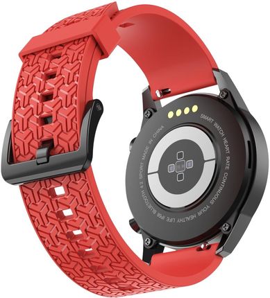 Watch Strap Y pasek do Samsung Galaxy Watch 46mm opaska bransoleta do zegarka czerwony (88350)