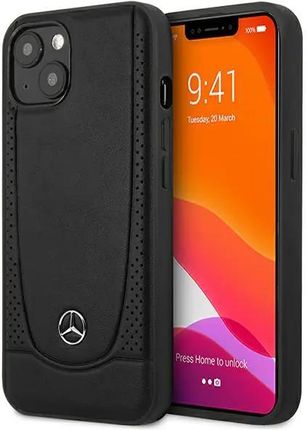 Mercedes MEHCP14MARMBK iPhone 14 Plus 6,7" czarny/black hardcase Leather Urban (801572)