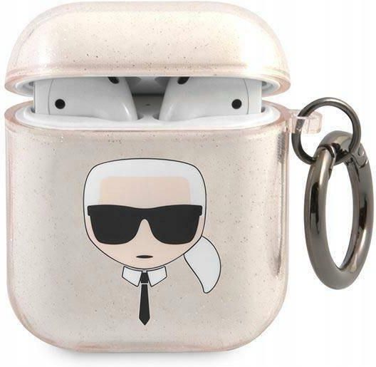 Cover Karl Lagerfeld NFT per AirPods Pro 2 - anello nera - Italiano