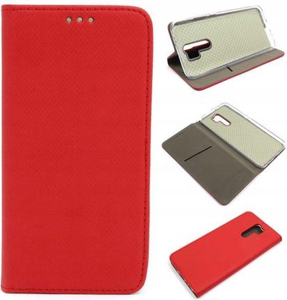 Etui Pokrowiec Smart Magnet do Xiaomi Redmi 9 czer (ca21b461-57a7-4b12-93fe-173f2c001196)