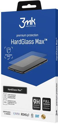 Xiaomi Mi Note 10 Black - 3mk HardGlass Max FingerPrint (255529)