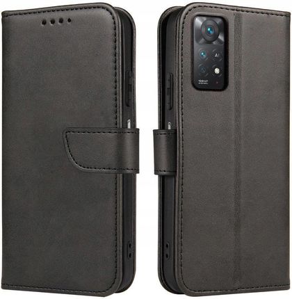 Etui Skórzane + Szkło do Xiaomi Redmi Note 11 Pro