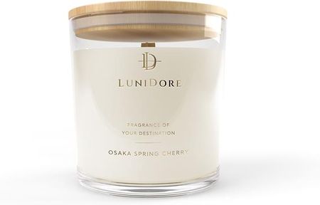 LuniDore - Osaka Spring Cherry Świeczka sojowa zapachowa mała, 5904569539863