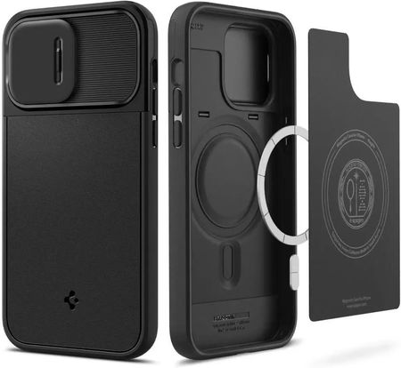 Etui Spigen Optik Armor Mag MagSafe do Apple iPhone 14 Pro Max Black (53474)