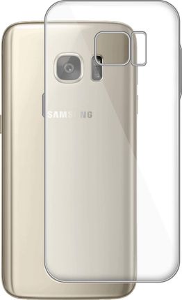 etumi Etui Do Samsung Galaxy S7 Edge Gumowe Slim Clear Pokrowiec Ochronny / Futerał Obudowa / Ochrona Clear Cover Bezbarwne Slim Case0263 (9861398)