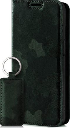 Etui na telefon skóra naturalna Smart magnet RFID - Moro Ciemny Zielony Samsung Galaxy A53 5G (11882753)