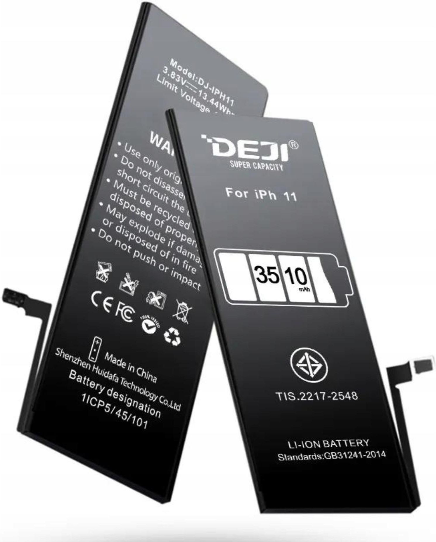 Bateria Bateria do iPhone 11 - większa pojemność 3510mAh (dc4b56fa