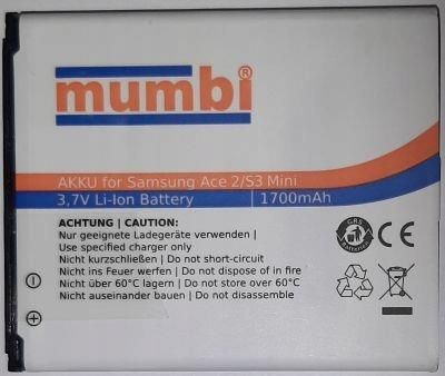 Bateria Do Samsung ACE2 Galaxy S3 mini EB-F1M7FLU (476c0968-6196-4602-8b3d-b7390b15010b)