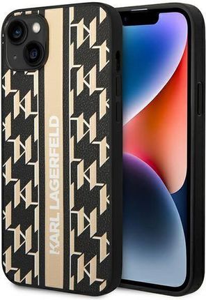Karl Lagerfeld KLHCP14MPGKLSKW iPhone 14 Plus 6,7" hardcase brązowy/brown Monogram Stripe (236888)