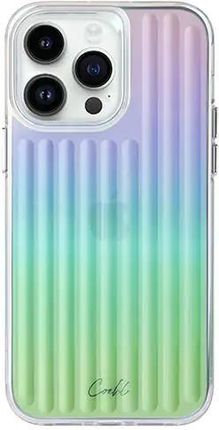 UNIQ etui Coehl Linear iPhone 14 Pro 6,1" opalowy/iridescent (802701)