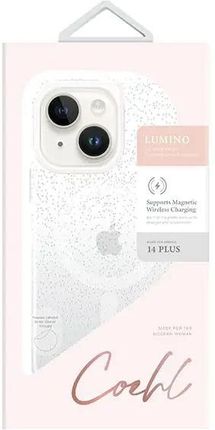 UNIQ etui Coehl Lumino iPhone 14 Plus 6,7" srebrny/sparkling silver (802705)