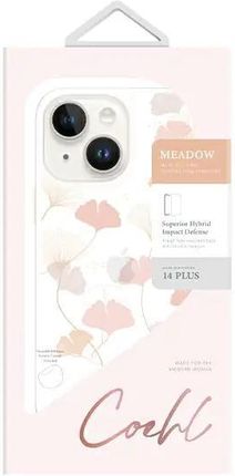 UNIQ etui Coehl Meadow iPhone 14 Plus 6,7" różowy/spring pink (802712)