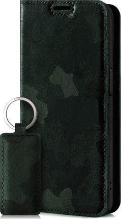 Etui na telefon skóra naturalna Smart magnet RFID - Moro Ciemny Zielony Apple iPhone 13 Pro (11882749)