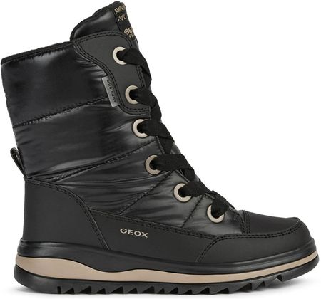 Dziecięce Buty zimowe Geox Adelhide Girl B AB J16Ewa-0Lvbc-C9999J – Czarny