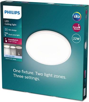 Philips LAMPA SUFITOWA LED OZZIET 22W 27k 