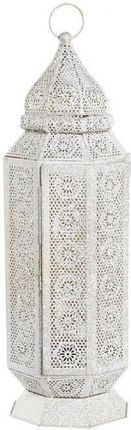 Dkd Home Decor Lampa stołowa Złoty Metal Biały 220 V 50 W Arabia (17 17 54 cm) 