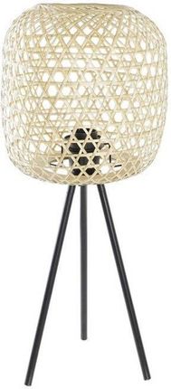 Dkd Home Decor Lampa stołowa Czarny Brązowy 220 V 50 W Tropikalny (23 23 56 cm) 