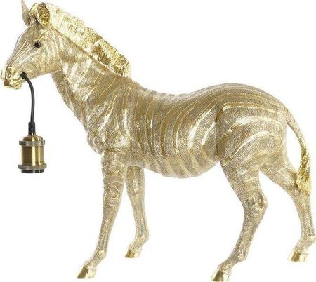 Dkd Home Decor Lampa stołowa Zebra Złoty 220 V 50 W Nowoczesny (55 x 22 51 cm) (S3031424)