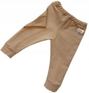 Spodnie jasny karmel rozmiar 110