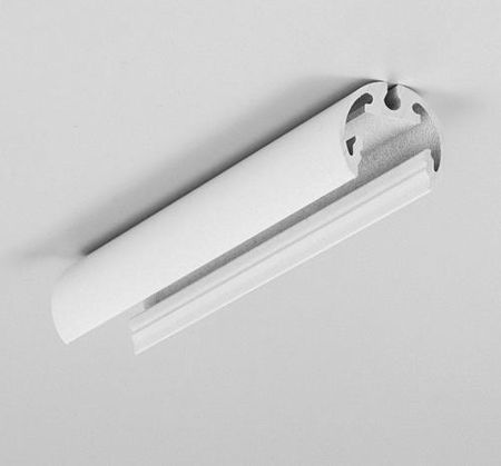 Profil aluminiowy (obrotowy) LED PEN12 biały z kloszem - 3mb