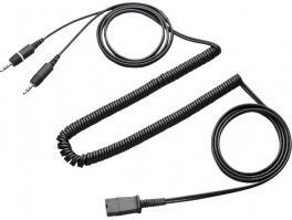 Plantronics Quick Disconnect cable to dual 3.5mm (28959-01)