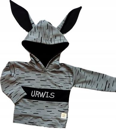 Bluza królik kreseczki URWIS rozmiar 164