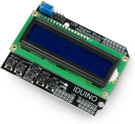 Iduino LCD Keypad Shield - wyświetlacz dla Arduino - ST1113 (OST14307)