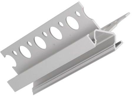 Profil aluminiowy (podpłytkowy) LED UNI-TILE12 PLUS 270 st. anodowany z kloszem - 3mb