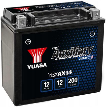 Yuasa Akumulator Auxilliary Podtrzymujący YBXAX14
