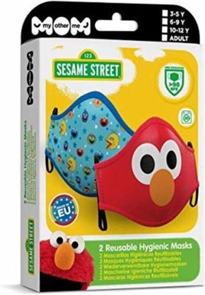 Bigbuy Kids Maseczka Sesame Street Premium 69 Lata