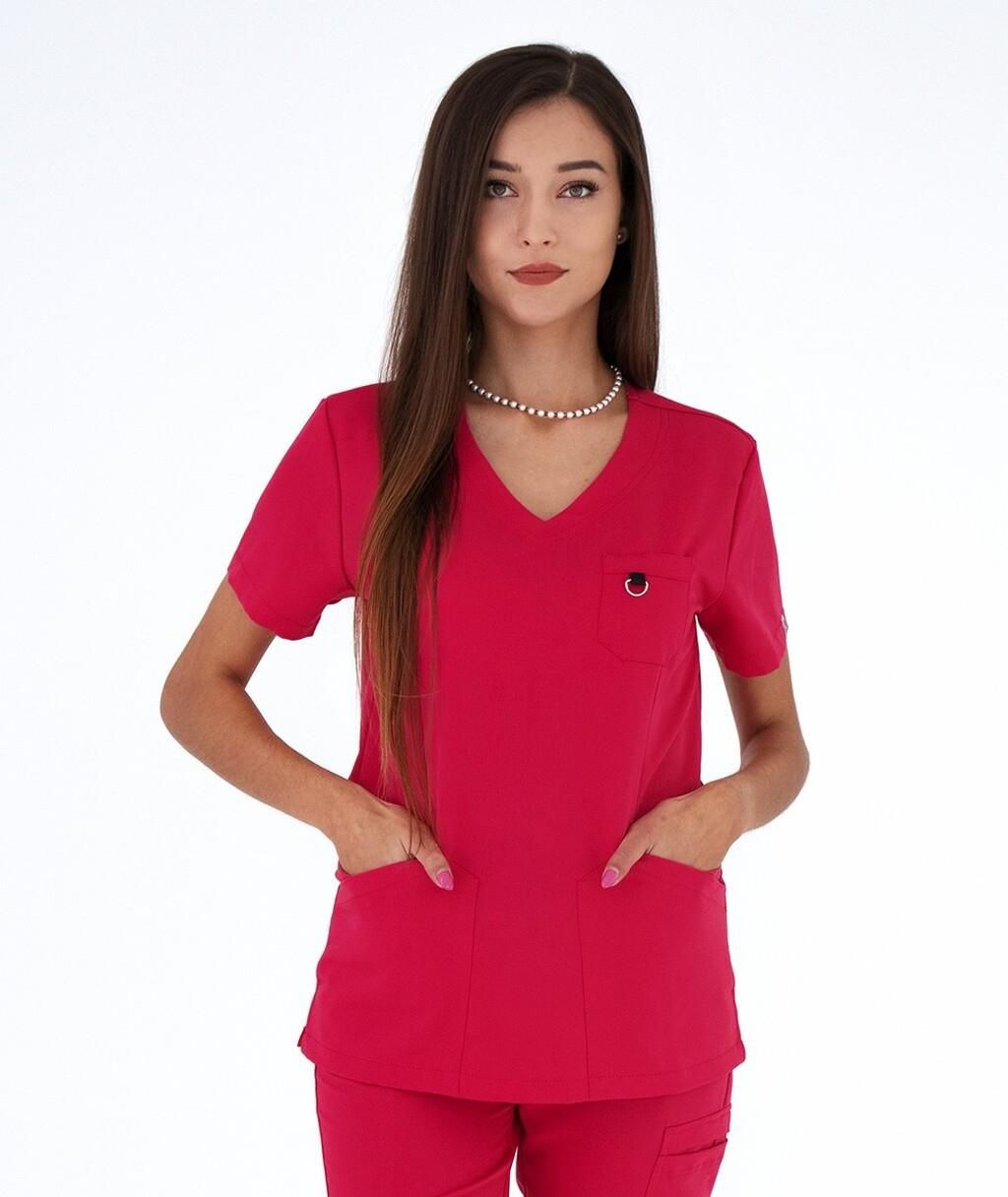 Doctor Scrubs Bluza Medyczna Grace Soft Smoczy Owoc S Ceny i opinie