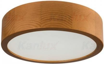 Kanlux Plafon JASMIN 270-G/O złoty dąb E27 20W 275mm 36440 (JASMIN270GO)