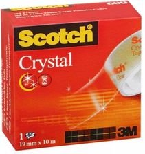 Scotch Crystal Clear 600 19mm x 10m (6001910)