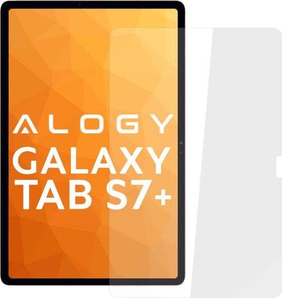 Alogy Folia Ochronna Szkło Hartowane 9H Do Samsung Galaxy Tab S7 Plus T970/T976