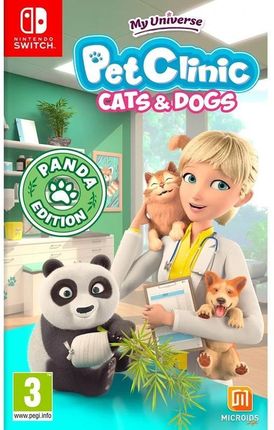 My Universe Pet Clinic Cats and Dogs Panda Edition (Gra NS)