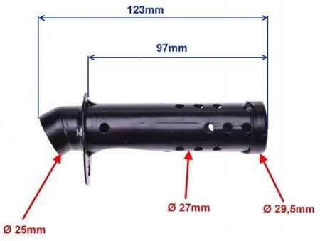 Kengo Sportowy Tłumik Wydech Db Killer Skuter 4T Gy6 80
