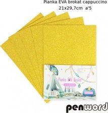 Zdjęcie Penword Pianka Eva Brokat Cappuccino 21X29 7 A5 - Sulejówek