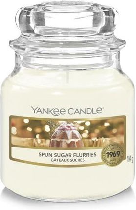 Yankee Candle Świeca W Małym Słoiku Spun Sugar Flurries 122821