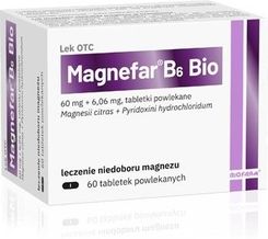 Zdjęcie Magnefar B6 Bio 60tabl. - Sieraków